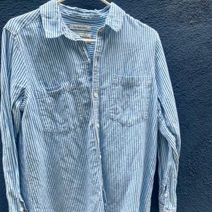 Lucky Brand Boyfriend Button Up
